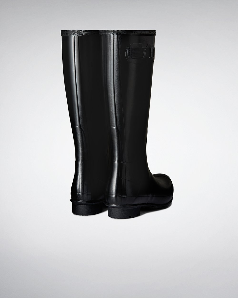 Botas de Lluvia Altas Hunter Hombre - Norris Field - Negros - FDBTWAM-68